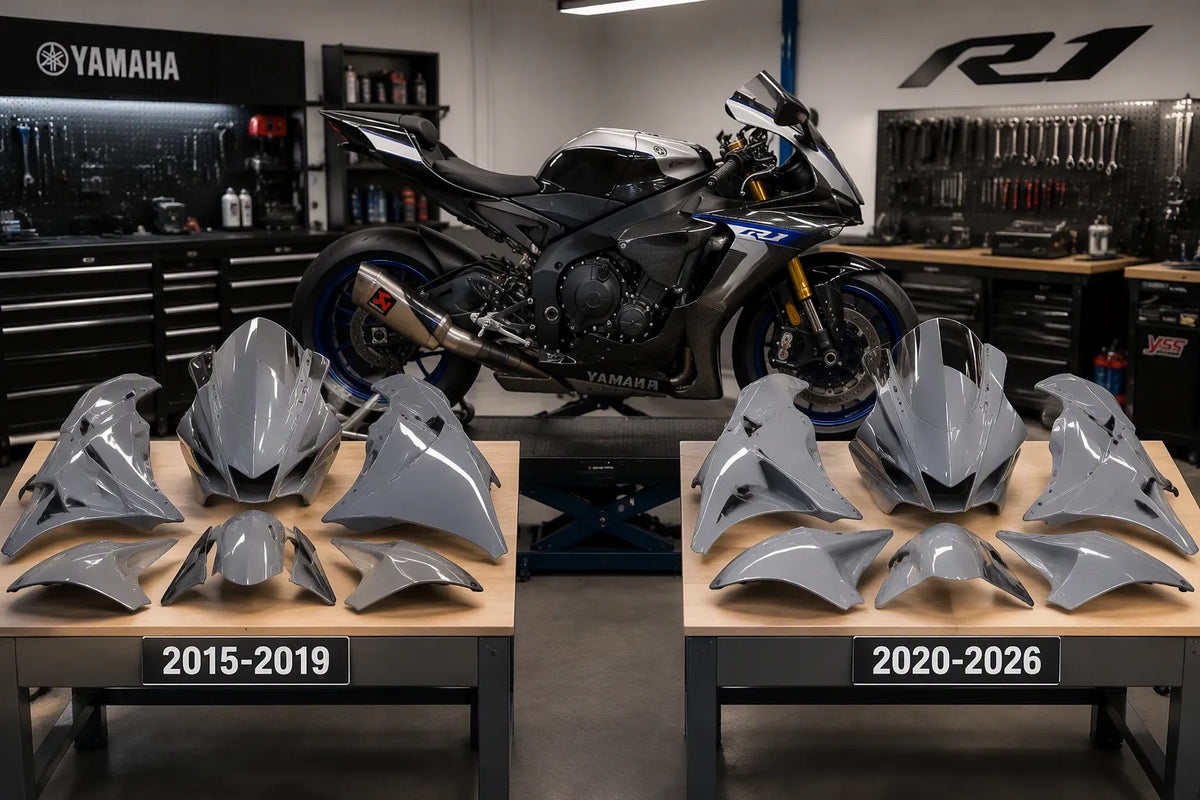 Yamaha YZF-R1 Fairing Fitment: 2015–2019 vs. 2020–2026