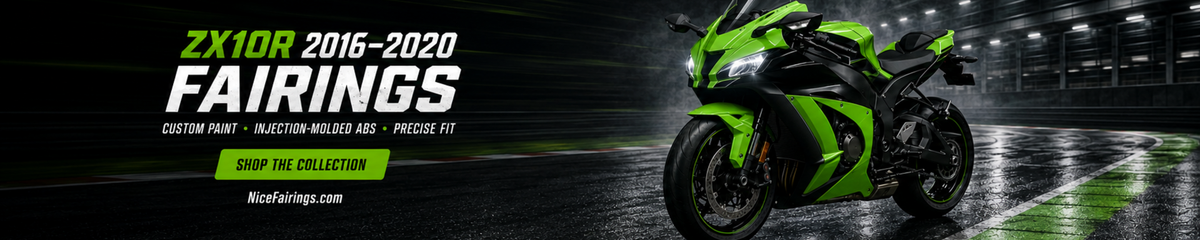 Kawasaki ZX10R 2016-2020 Fairings custom painted ABS motorcycle fairing kit by NiceFairings
