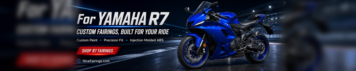 Yamaha R7 Fairings custom painted ABS motorcycle fairing kit by NiceFairings