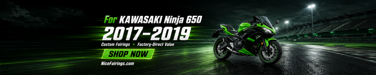 Kawasaki Ninja 650 2017-2019 Fairings custom painted ABS motorcycle fairing kit by NiceFairings