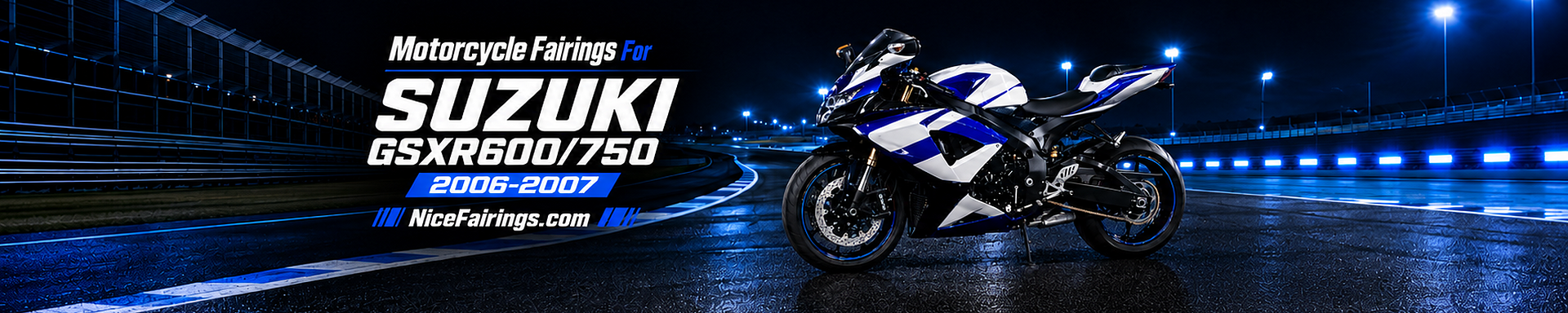 Suzuki GSXR600 GSXR750 2006-2007 Fairings