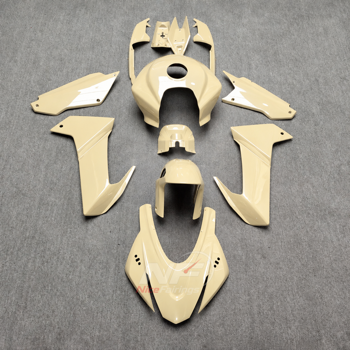Fairing Kit Fits 2020-2024 APRILIA RS660 - ABS Plastic - Beige | NiceFairings - main product image