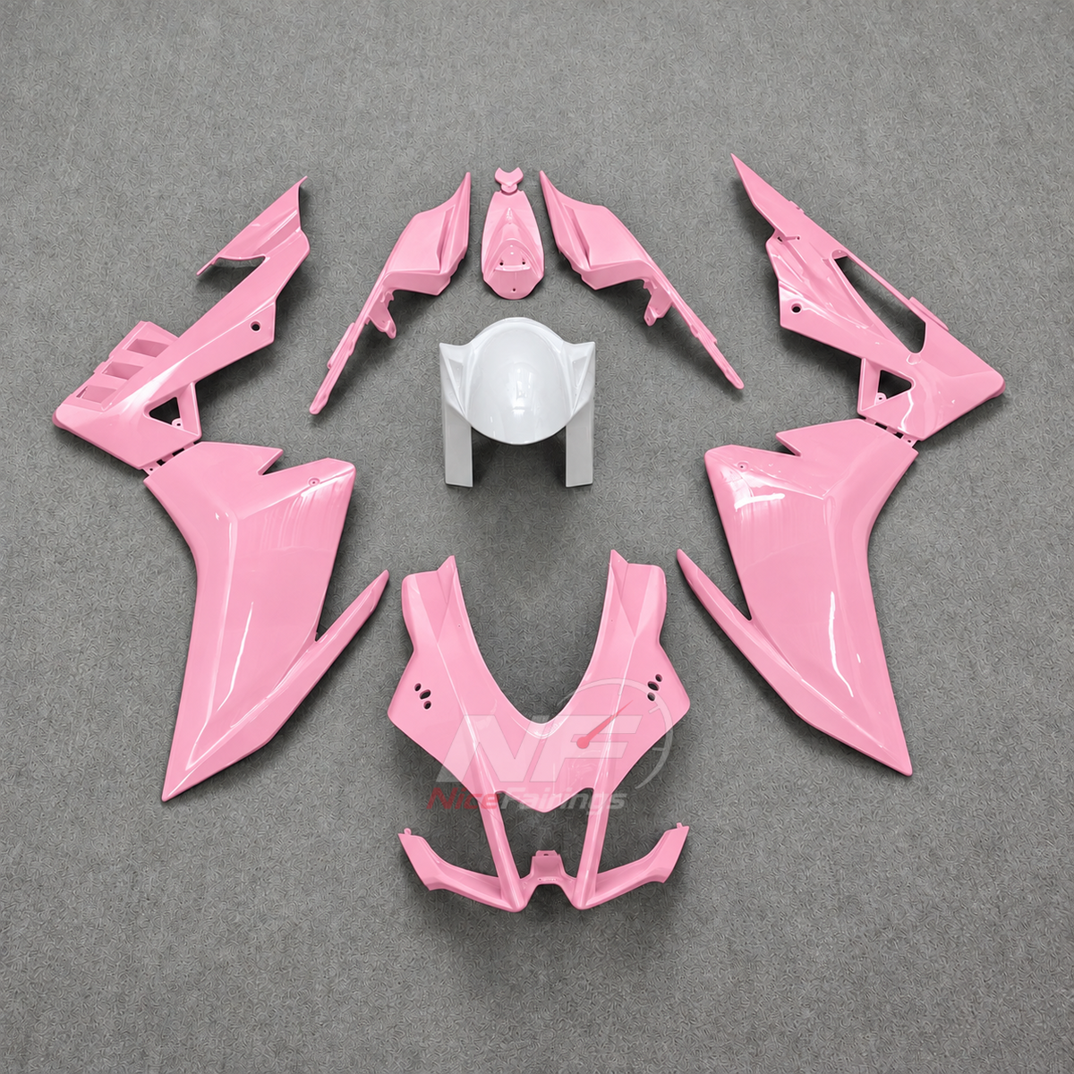 APRILIA RSV4 1000 2016-2020 - Pink with white fender - paint design NO.5 option image