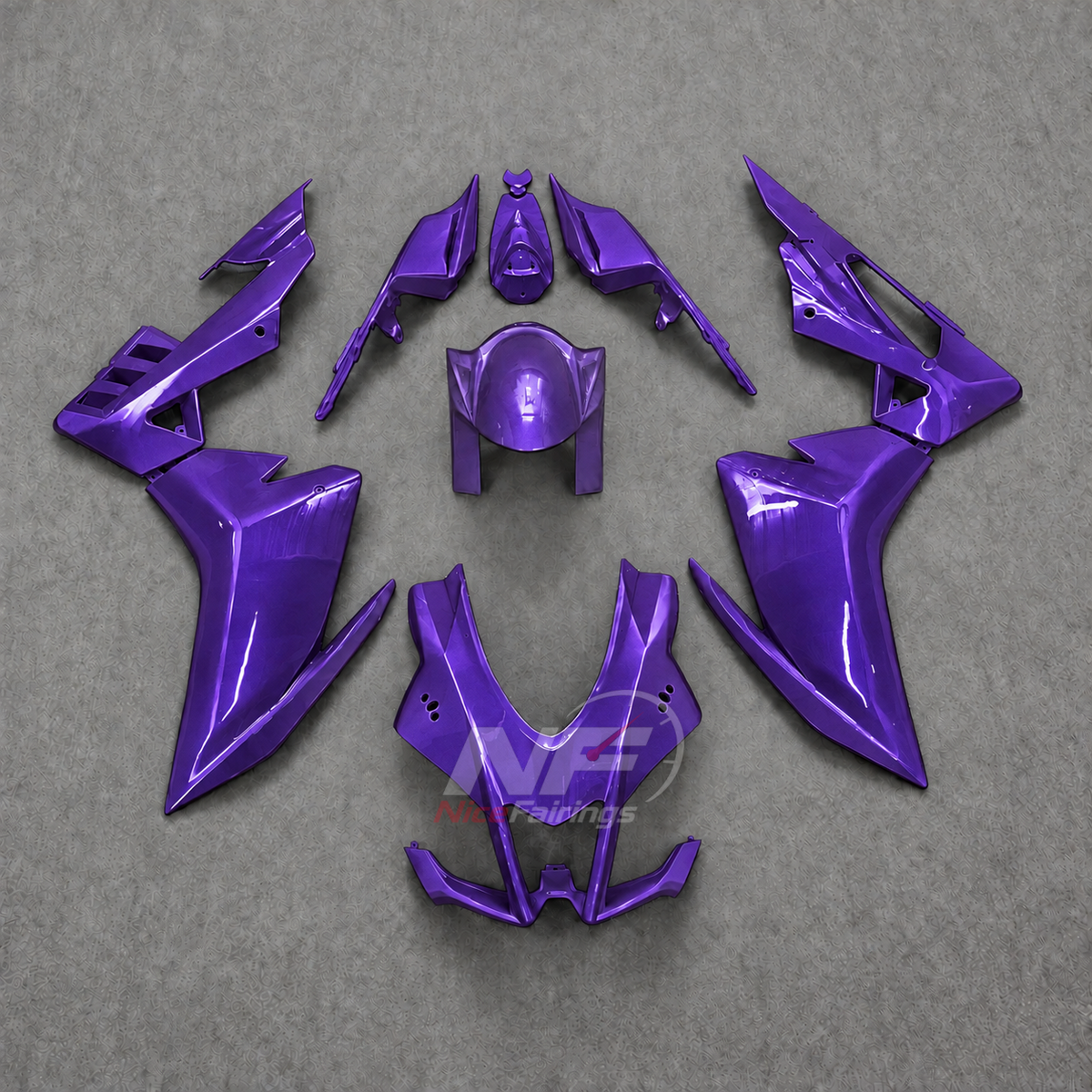 APRILIA RSV4 1000 2016-2020 - Purple bodywork - paint design NO.9 option image
