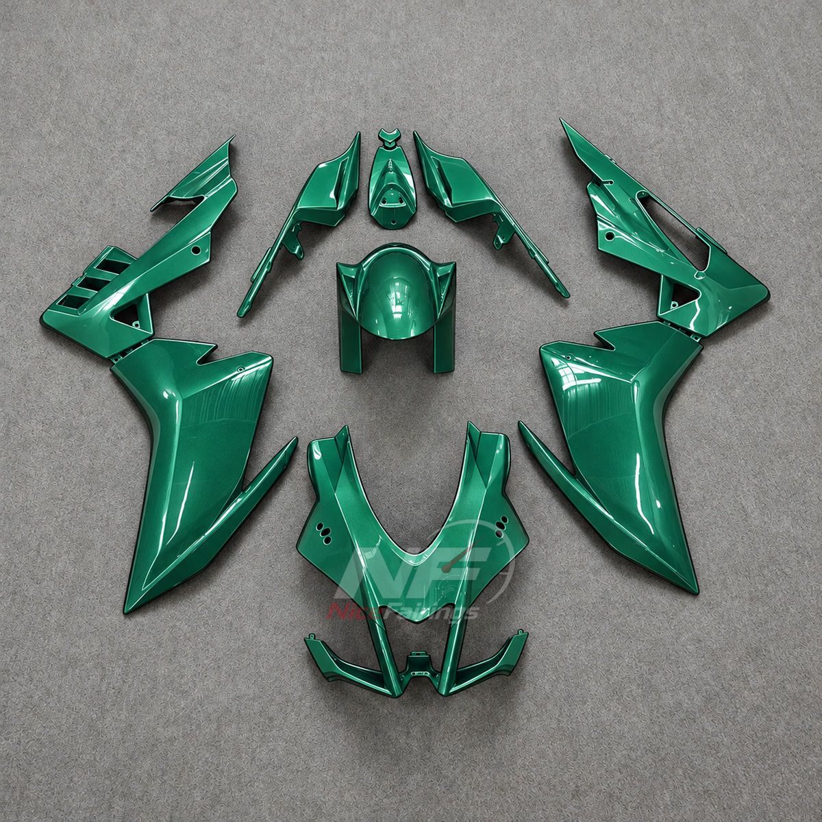 APRILIA RSV4 1000 2016-2020 - Green bodywork - paint design NO.5 option image
