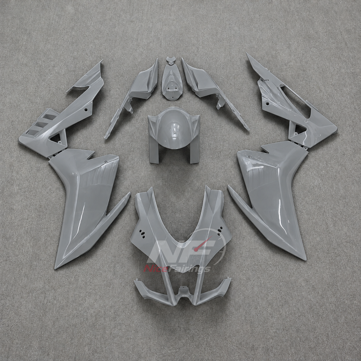 APRILIA RSV4 1000 2016-2020 - Gray panels - paint design NO.8 option image