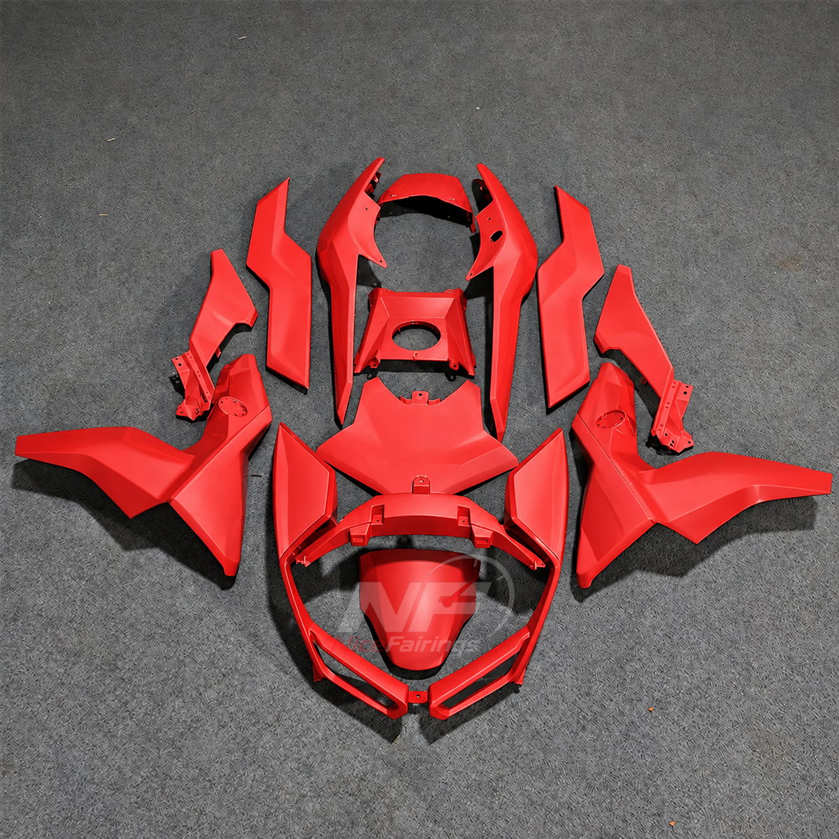 ABS Plastic Fairing Kit Fits 2019-2025 BMW C400GT - Injection-Molded Bodywork - Red | NiceFairings - main product image