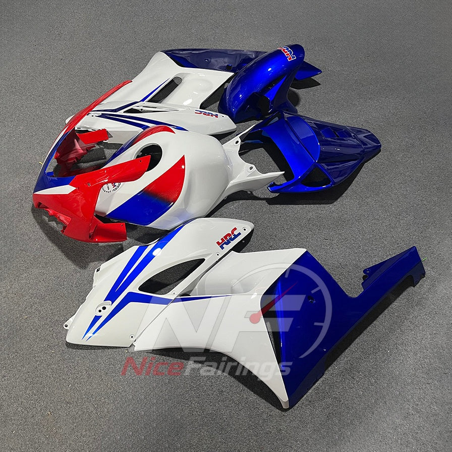 Painted Injection-Molded Fairing Set Fits HONDA CBR1000RR 2004-2005 | NiceFairings - side angle image