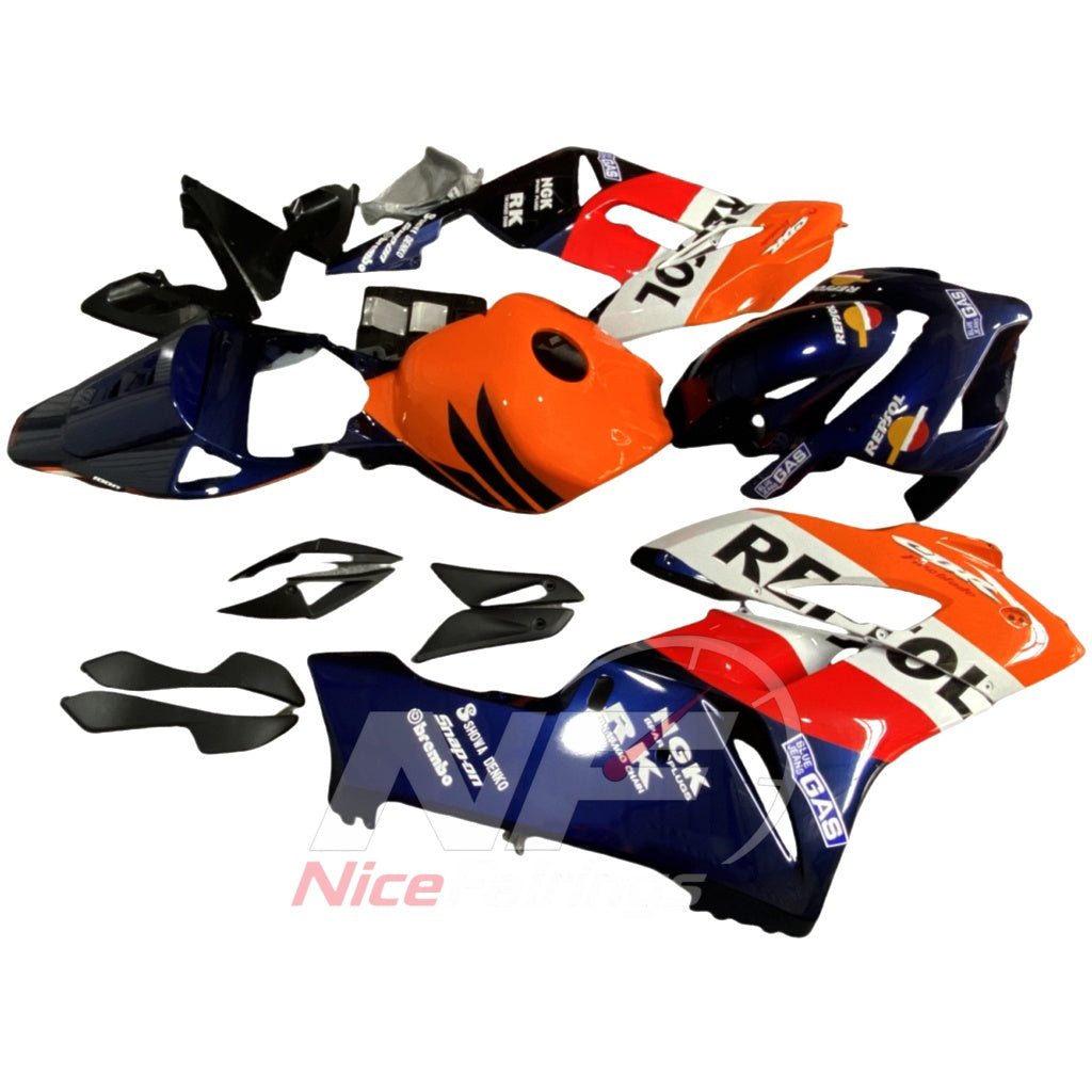 Motorcycle Fairing Kit Fits HONDA CBR1000RR 2004-2005 | NiceFairings - front angle image