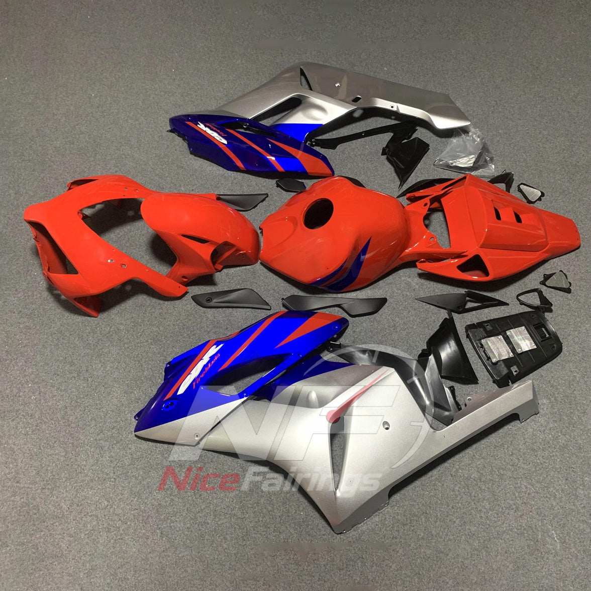 Aftermarket Replacement Body Panels Compatible with 2004-2005 HONDA CBR1000RR | NiceFairings - front angle image