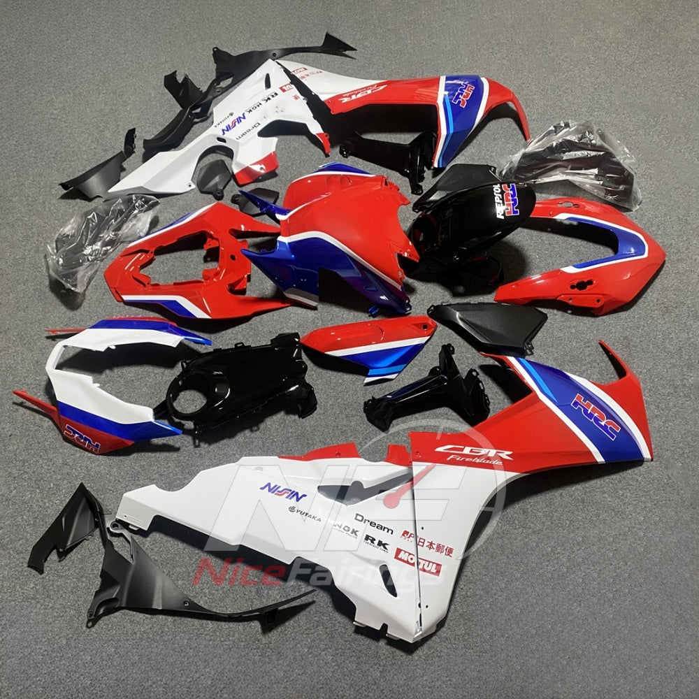 Custom-Painted Cowling Panel Set Fits HONDA CBR1000RR 2017-2020 | NiceFairings - front angle image