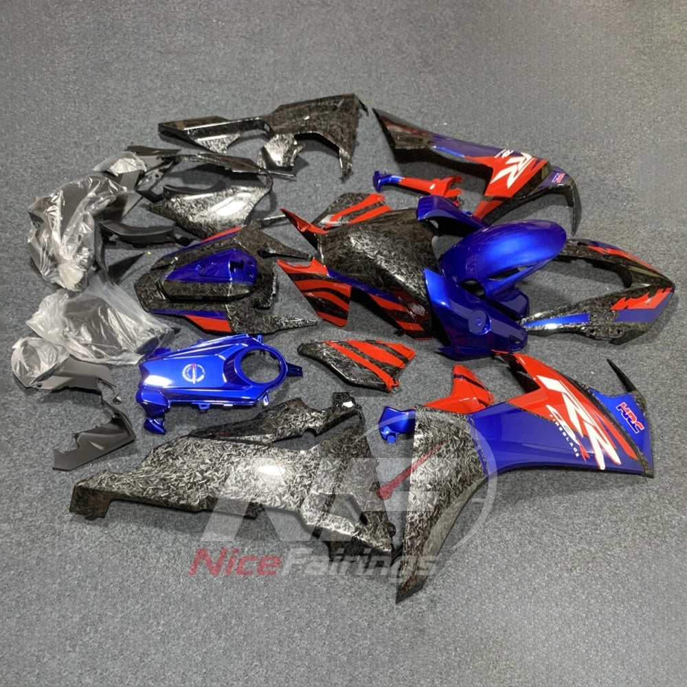 Painted Injection-Molded Fairing Set Fits HONDA CBR1000RR 2017-2020 | NiceFairings - side angle image