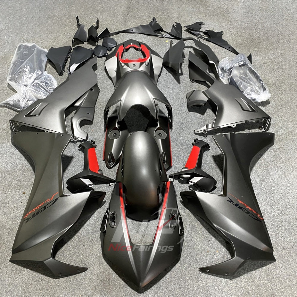 Painted Black ABS Body Panel Kit Fits 2017-2020 HONDA CBR1000RR | NiceFairings - paint design NO.2 option image