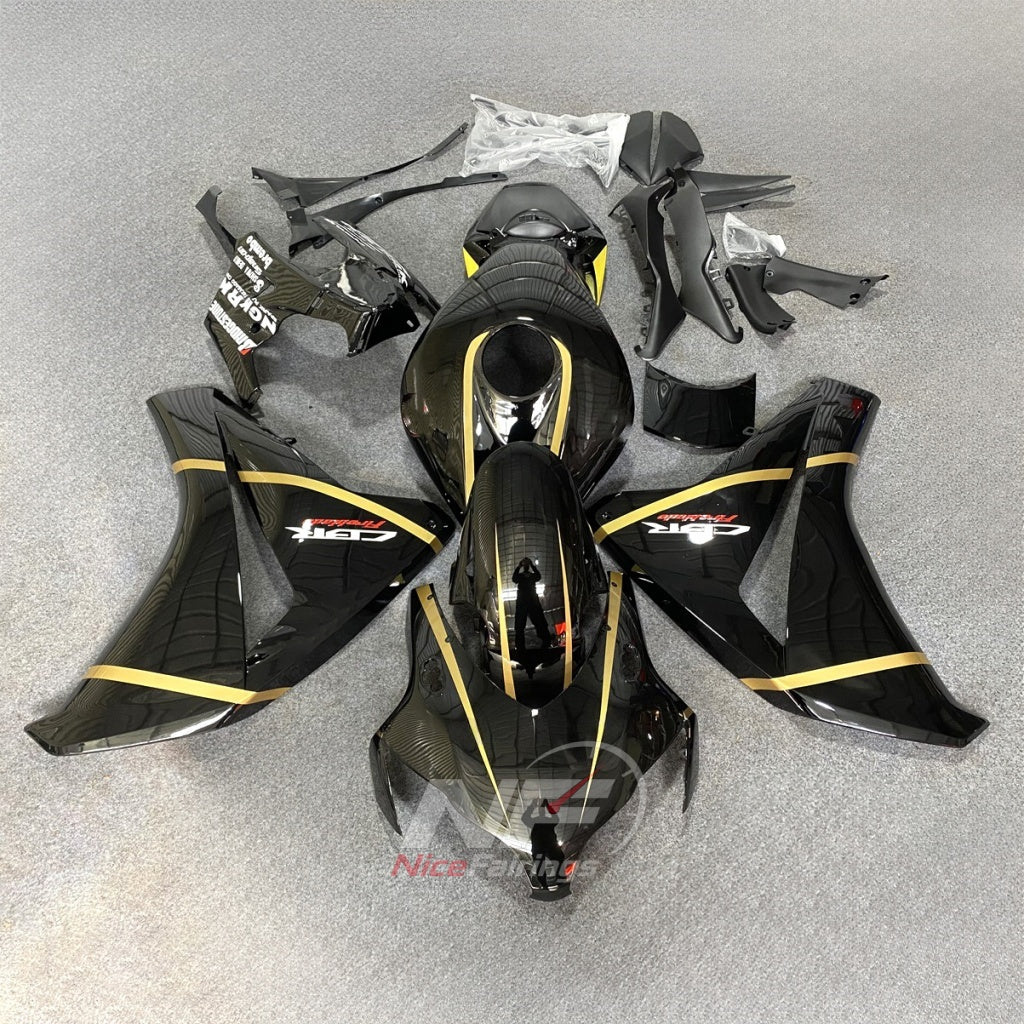 Replacement Sportbike Bodywork Set Fits 2008-2011 HONDA CBR1000RR | NiceFairings - paint design NO.2 option image