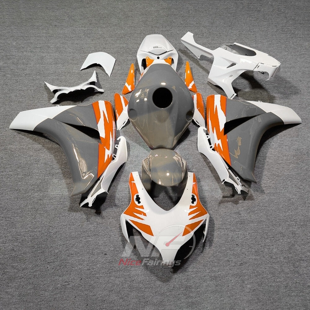Replacement ABS Plastic Fairing Kit Fits HONDA CBR1000RR 2008-2011 | NiceFairings - paint design NO.4 option image