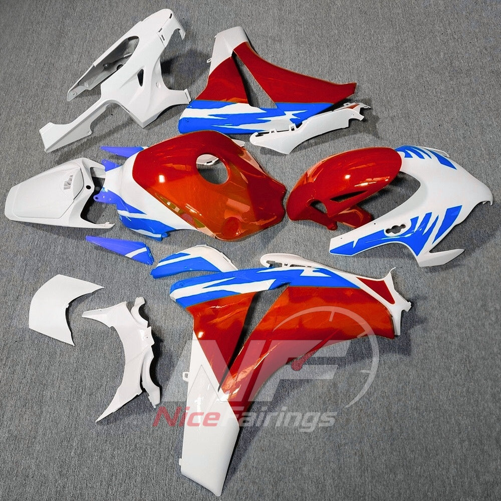 Aftermarket ABS Plastic Bodywork Kit Fits HONDA CBR1000RR 2008-2011 | NiceFairings - side angle image
