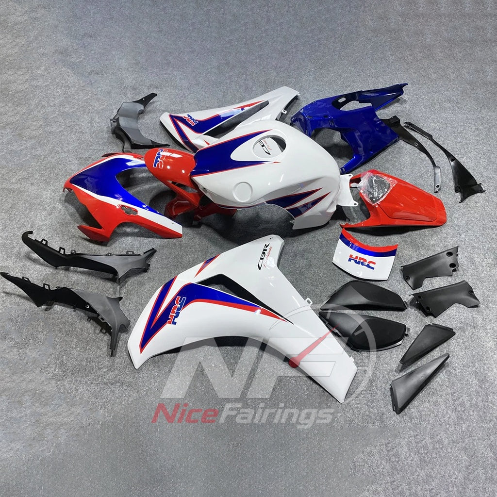 Custom-Painted Injection-Molded Bodywork Set Fits 2008-2011 HONDA CBR1000RR | NiceFairings - side angle image