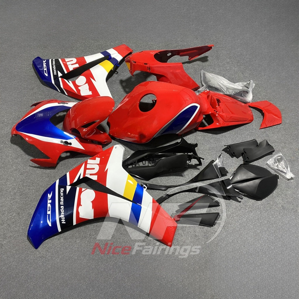 Motorcycle Fairing Kit Fits HONDA CBR1000RR 2008-2011 | NiceFairings - front angle image
