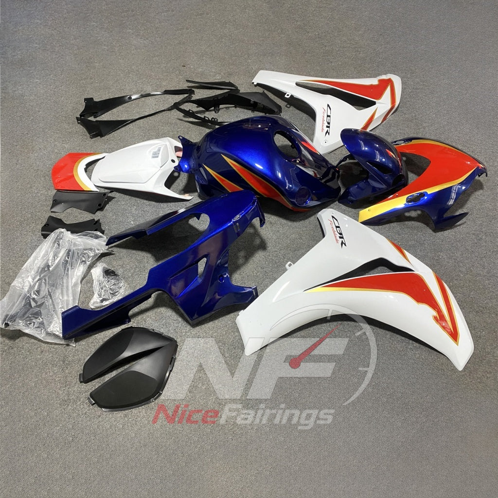 ABS Cowling Set Fits 2008-2011 HONDA CBR1000RR | NiceFairings - front angle image