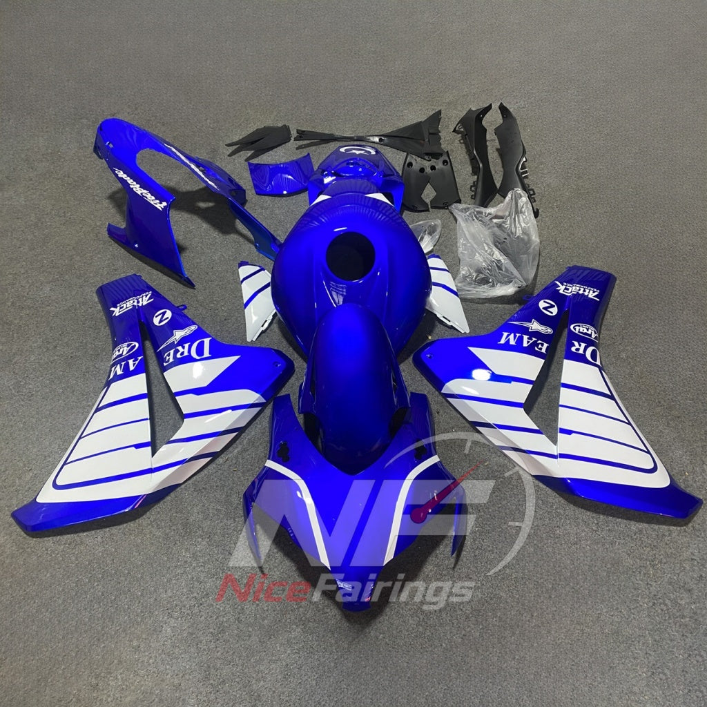 Replacement Orange ABS Injection Fairing Kit Fits 2008-2011 HONDA CBR1000RR | NiceFairings - paint design NO.4 option image