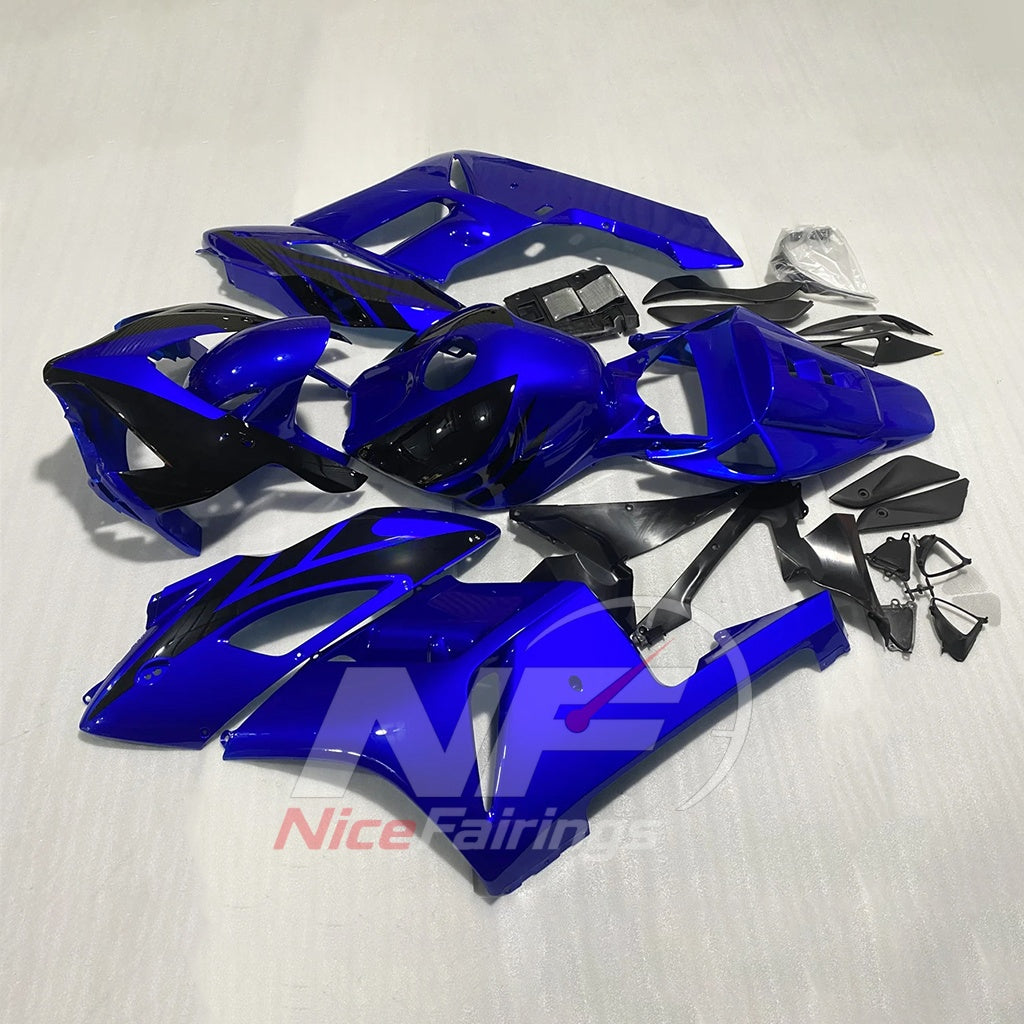 Aftermarket Blue ABS Injection Fairing Kit Fits 2004-2005 HONDA CBR1000RR | NiceFairings - side angle image