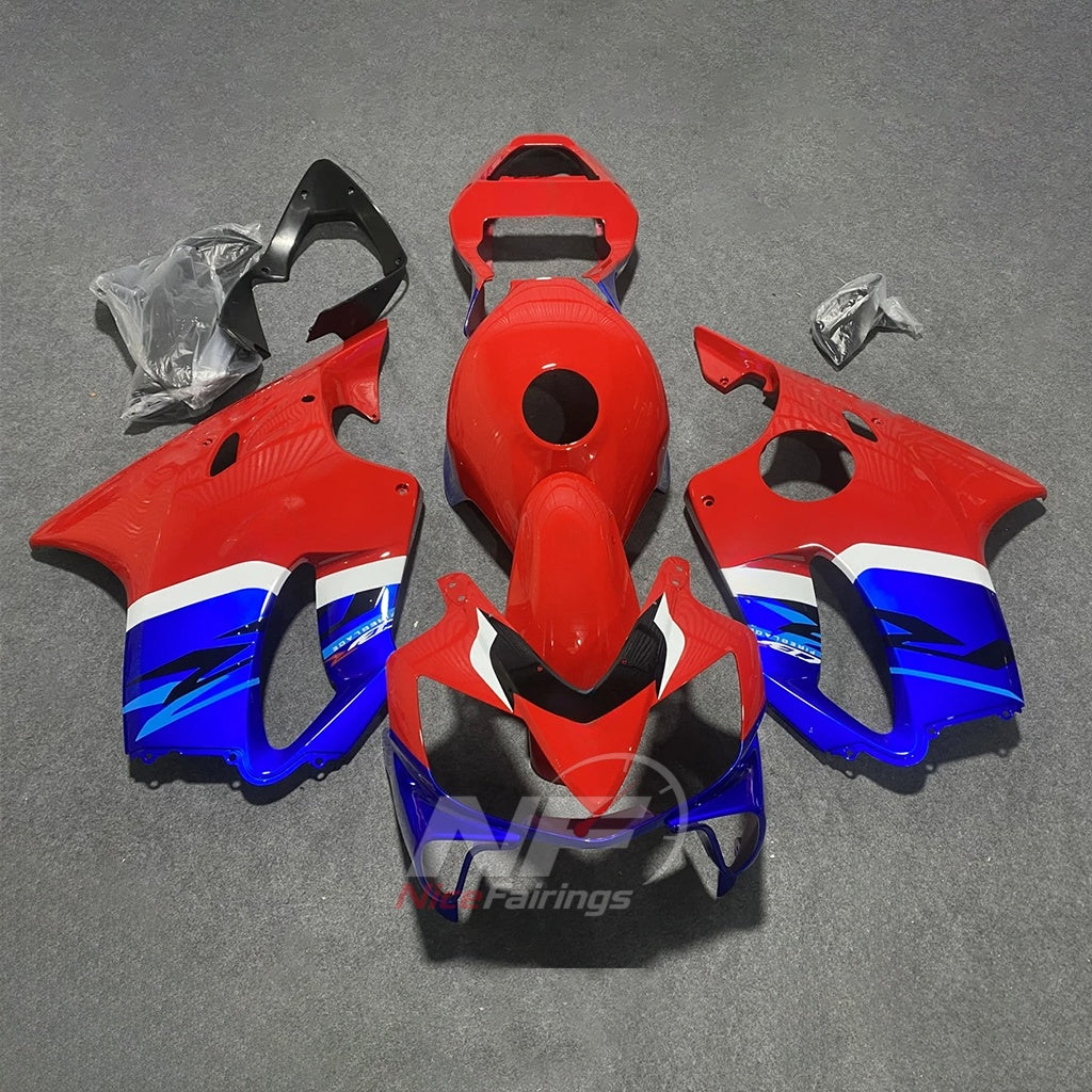 Sportbike Fairing Kit Fits 2001-2003 HONDA CBR600 F4i - ABS Plastic - Red Blue White | NiceFairings - main product image