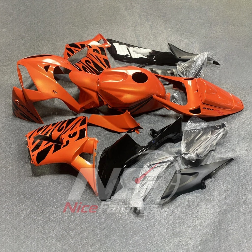 Custom-Painted Cowling Panel Set Fits 2005-2006 Honda CBR600RR F5 | NiceFairings - front angle image