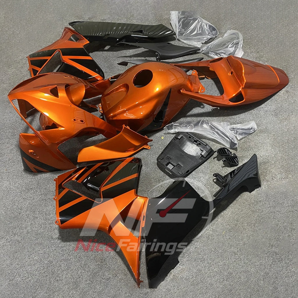 Motorcycle Fairing Kit Compatible with Honda CBR600RR F5 2005-2006 | NiceFairings - front angle image
