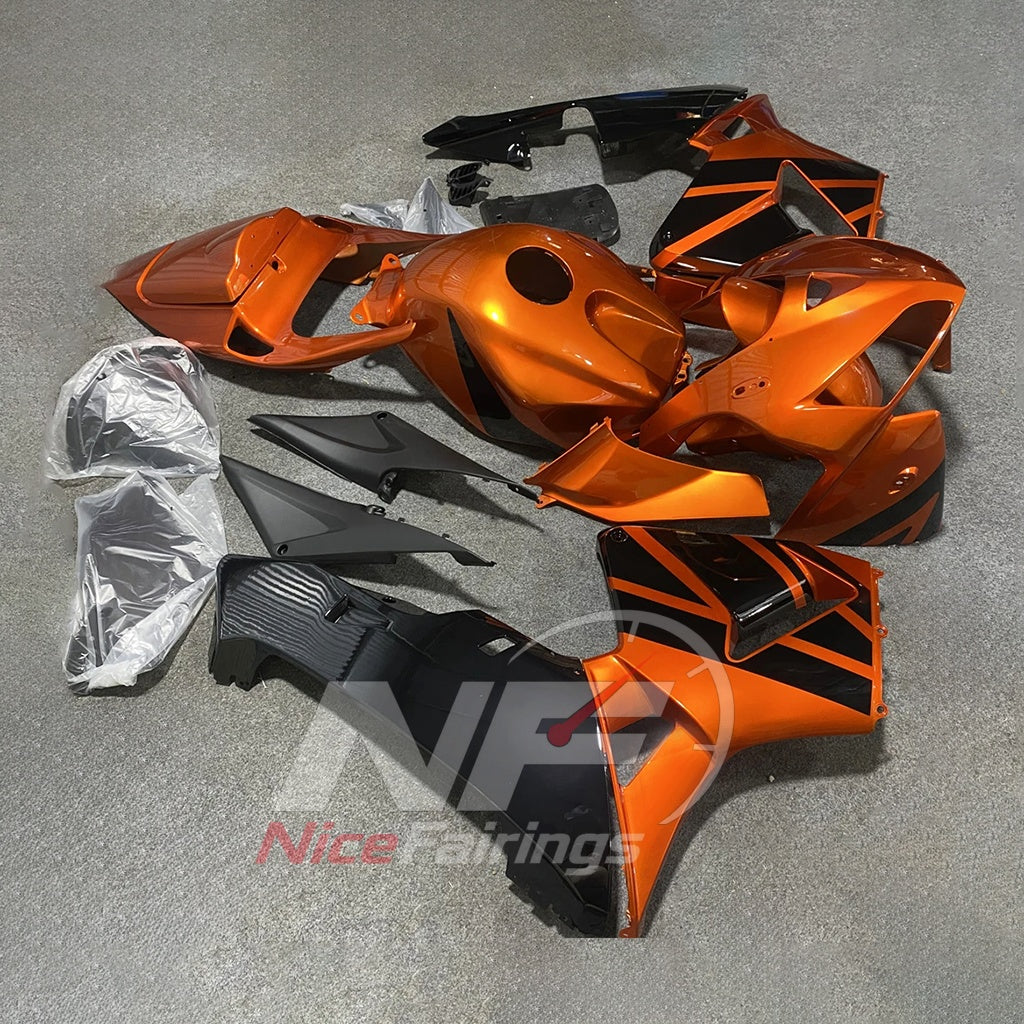 Motorcycle Fairing Kit Compatible with Honda CBR600RR F5 2005-2006 | NiceFairings - side angle image