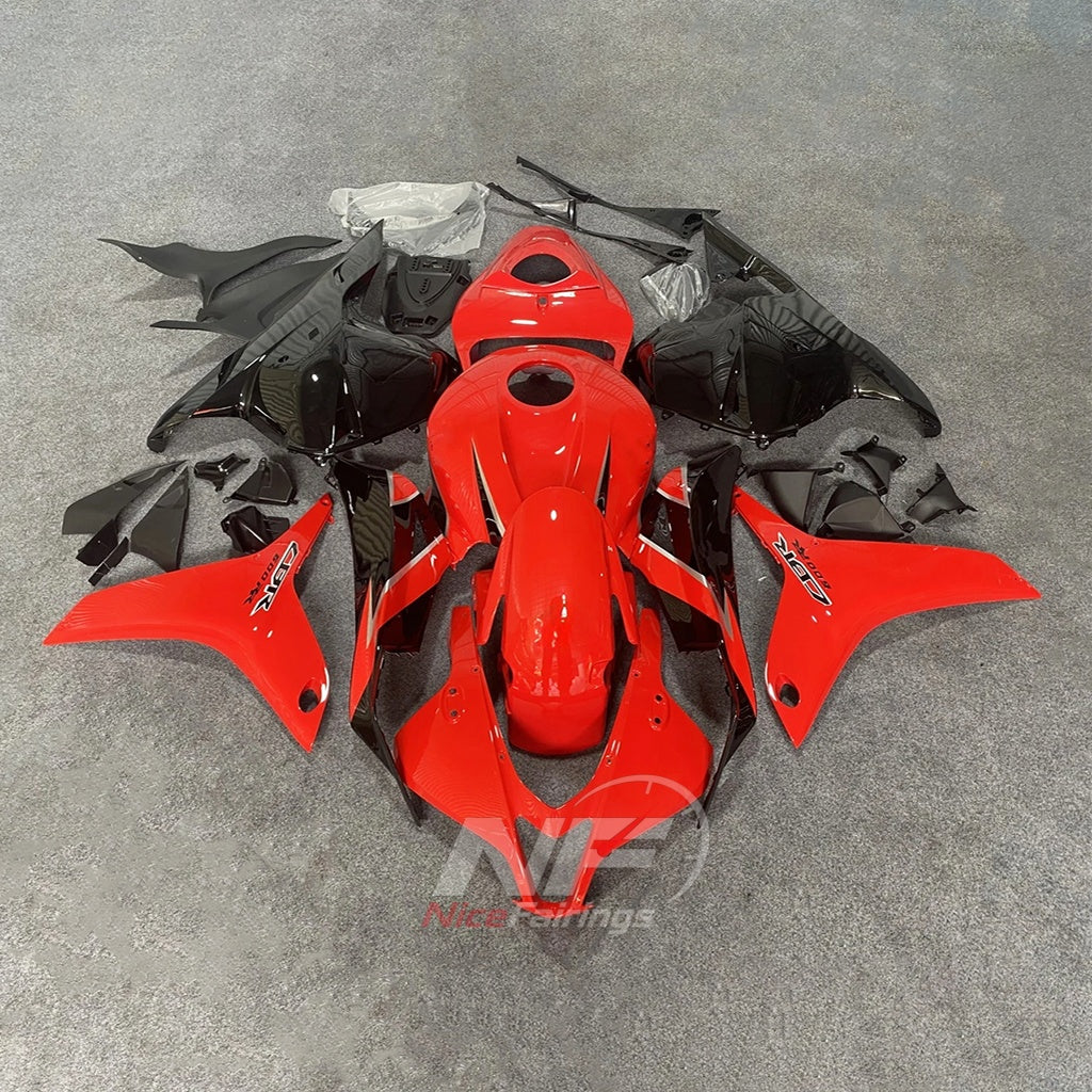 Custom-Painted Gray ABS Plastic Fairing Kit Fits HONDA CBR600RR F5 2009-2012 | NiceFairings - paint design NO.4 option image