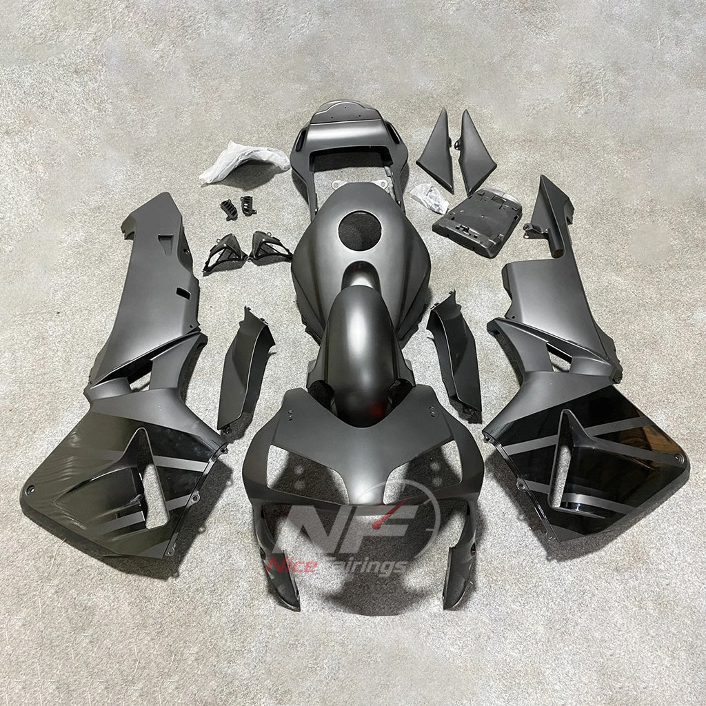 Red ABS Plastic Bodywork Kit Fits HONDA CBR600RR F5 2003-2004 | NiceFairings - paint design NO.5 option image