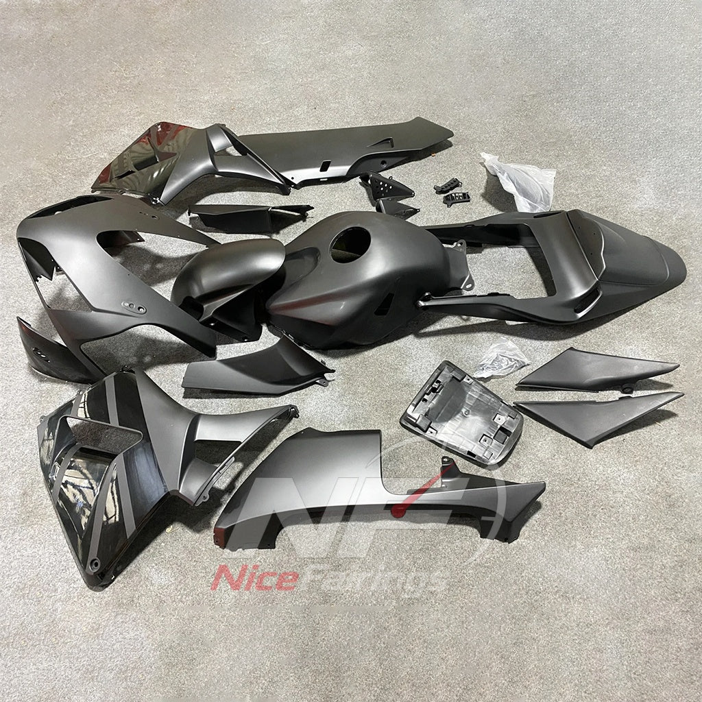 Painted Gray Sportbike Fairing Set Fits HONDA CBR600RR F5 2003-2004 | NiceFairings - front angle image