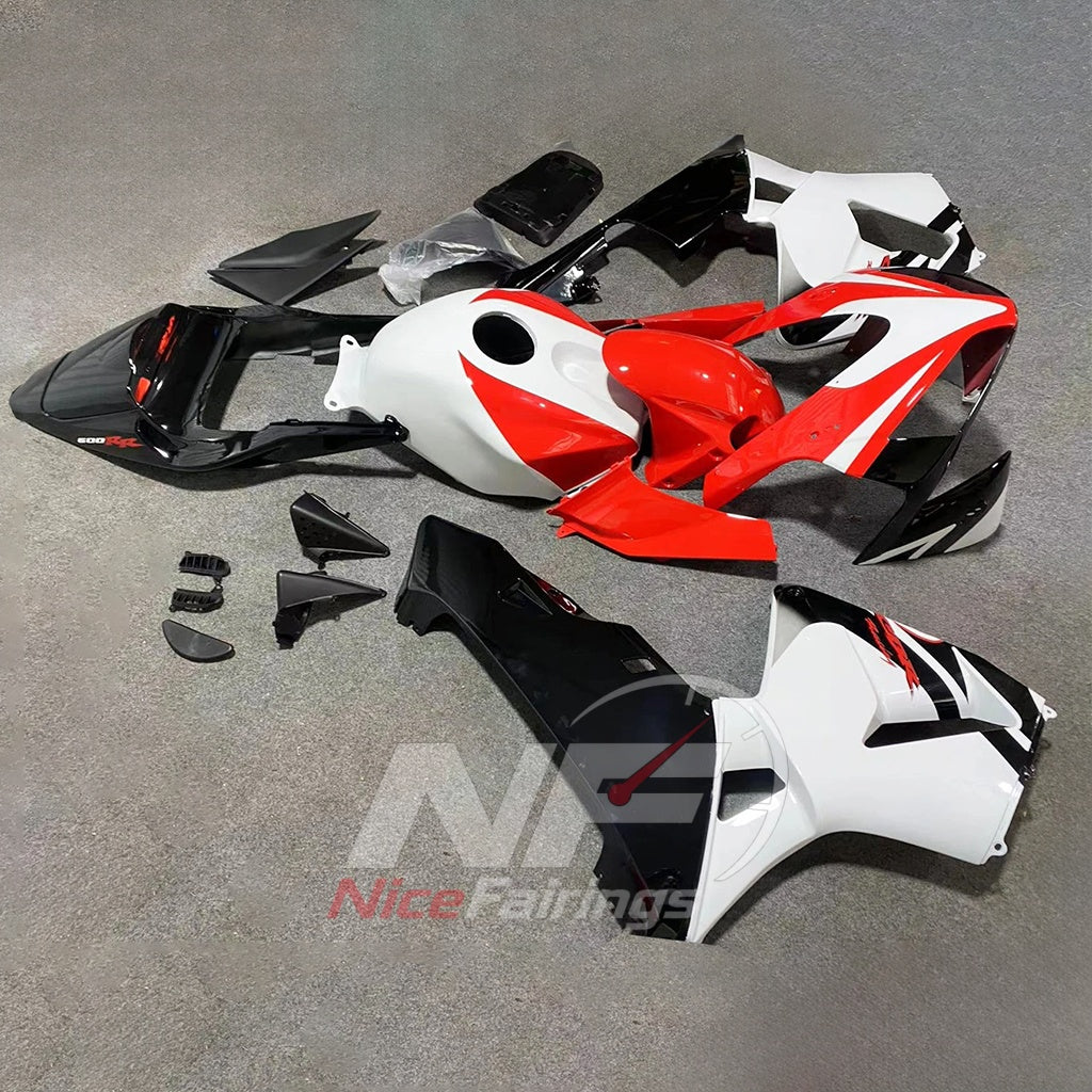 Custom-Painted Cowling Panel Set Fits HONDA CBR600RR F5 2003-2004 | NiceFairings - side angle image
