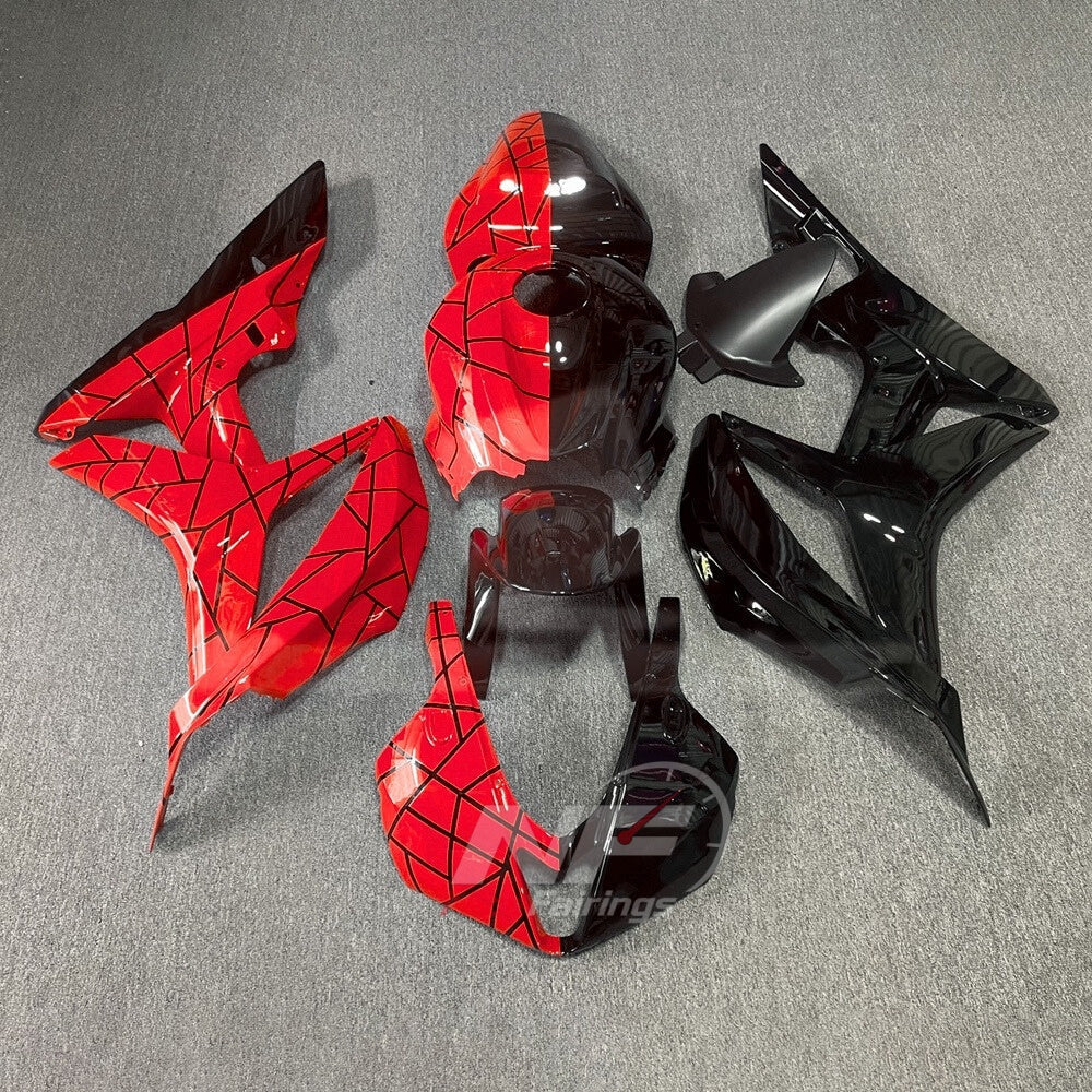 Painted Blue Motorcycle Fairing Kit Fits Honda CBR600RR F5 2007-2008 | NiceFairings - paint design NO.2 option image