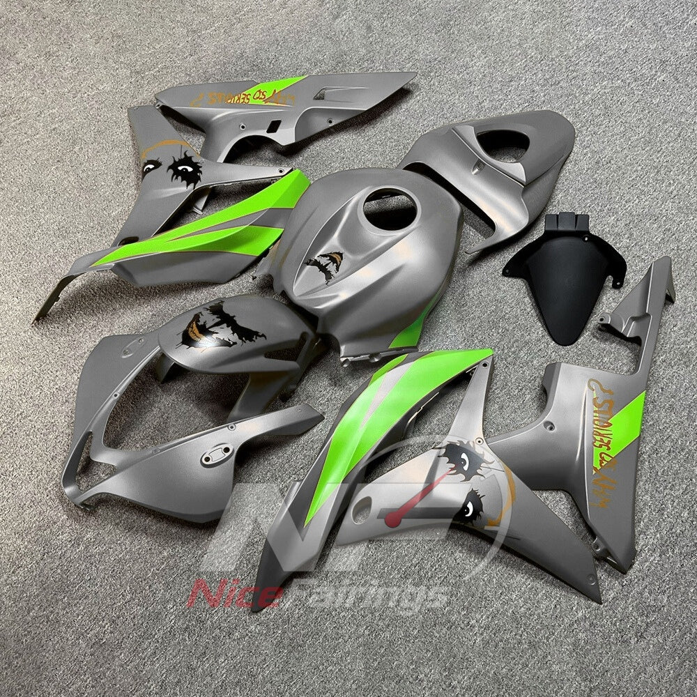 Painted Gray Motorcycle Bodywork Kit Fits 2007-2008 Honda CBR600RR F5 | NiceFairings - front angle image