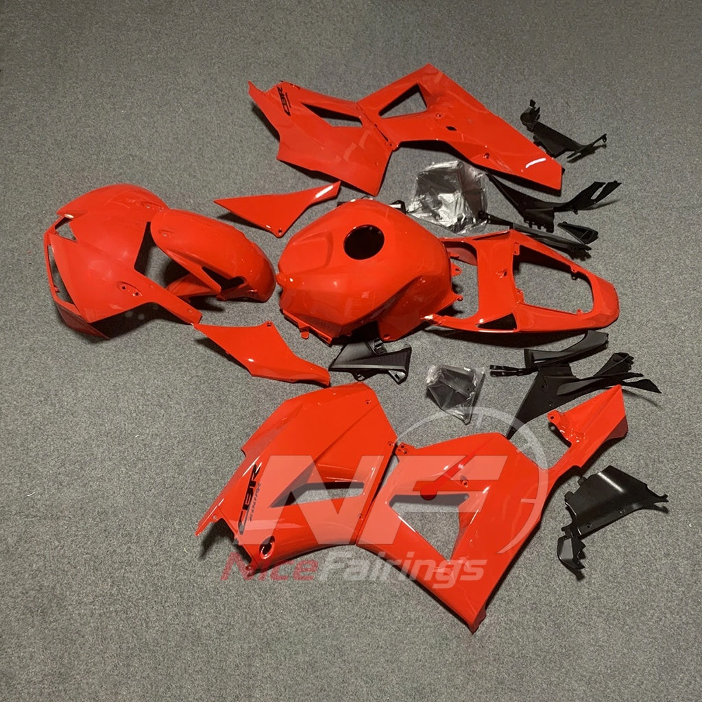 Aftermarket Red Cowling Panel Set Fits HONDA CBR600RR F5 2013-2026 | NiceFairings - front angle image