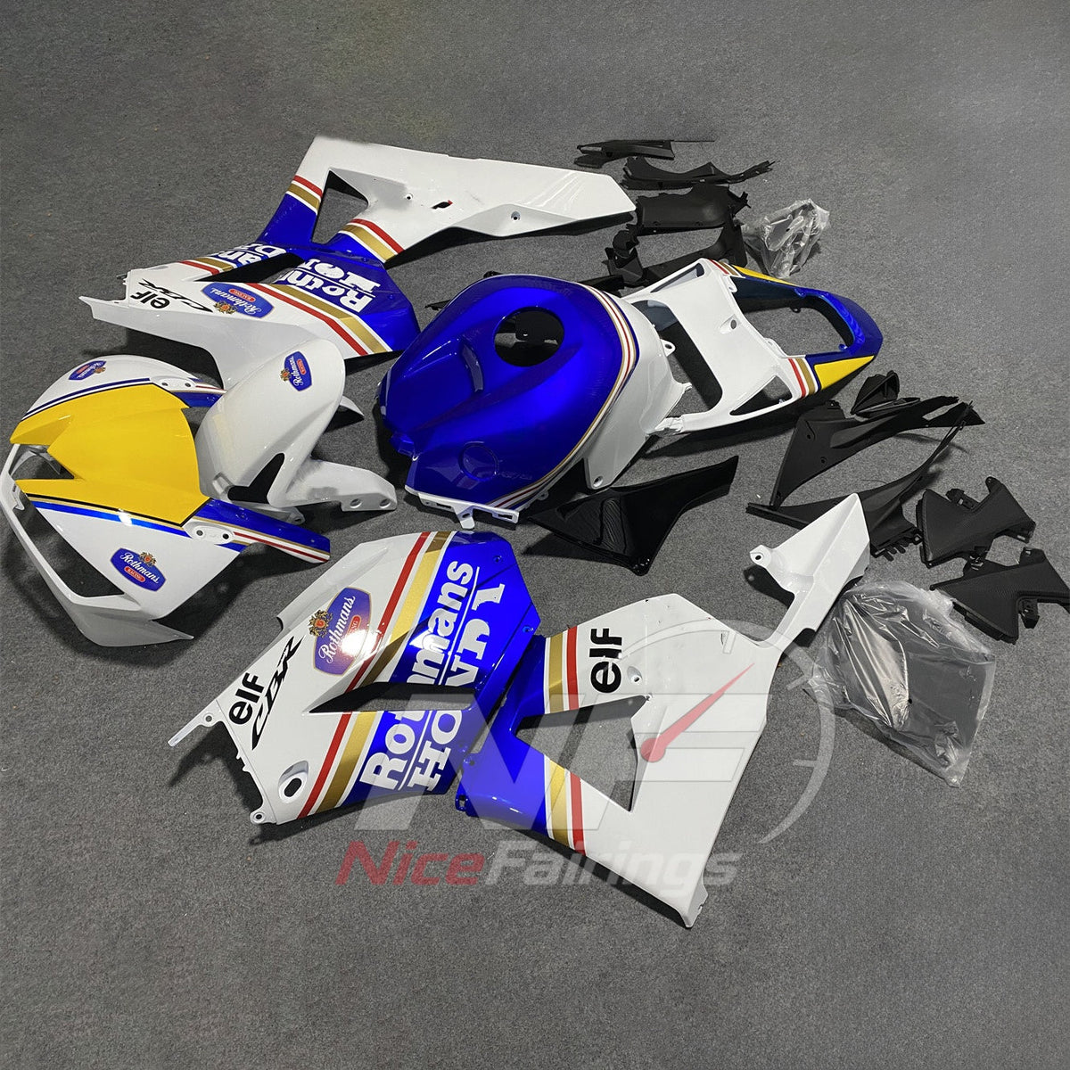 Aftermarket ABS Motorcycle Fairings Compatible with HONDA CBR600RR F5 2013-2026 | NiceFairings - front angle image