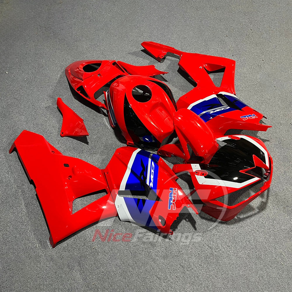 Replacement Red ABS Injection Fairing Kit Fits 2013-2026 HONDA CBR600RR F5 | NiceFairings - front angle image