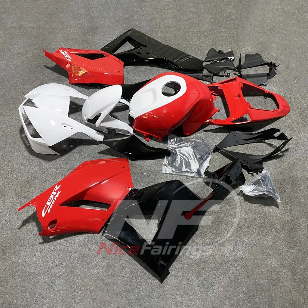 Replacement ABS Fairing Panel Kit Fits HONDA CBR600RR F5 2013-2026 | NiceFairings - side angle image