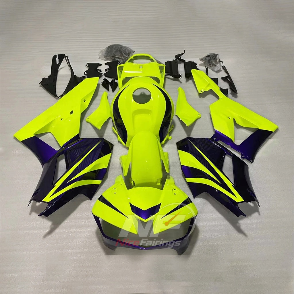 Custom-Painted Black ABS Plastic Bodywork Kit Fits HONDA CBR600RR F5 2013-2026 | NiceFairings - paint design NO.4 option image