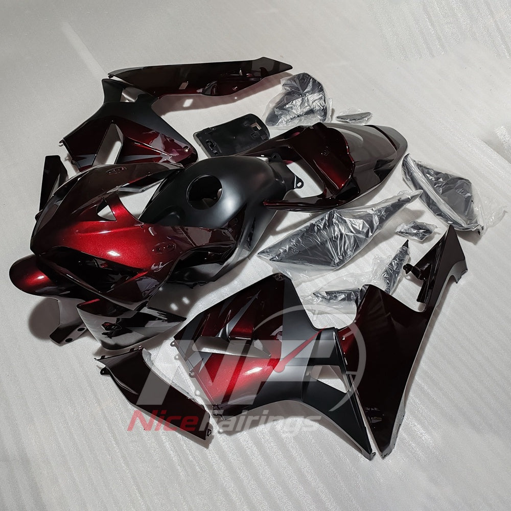 Replacement ABS Sportbike Bodywork Kit Fits Honda CBR600RR F5 2005-2006 | NiceFairings - side angle image