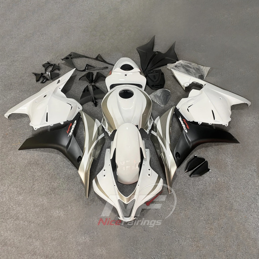 Aftermarket ABS Plastic Fairing Kit Fits HONDA CBR600RR F5 2009-2012 | NiceFairings - paint design NO.6 option image