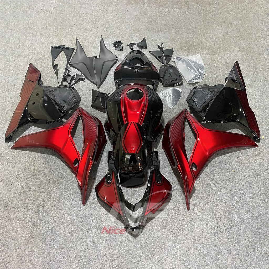 ABS Cowling Panels Compatible with 2009-2012 HONDA CBR600RR F5 | NiceFairings - paint design NO.8 option image