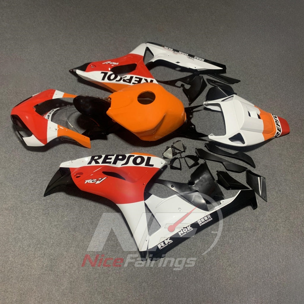 Motorcycle Bodywork Kit Fits 2006-2007 HONDA CBR1000RR | NiceFairings - side angle image