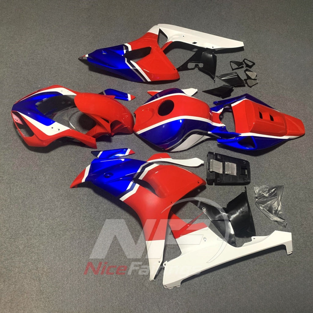 Painted ABS Body Panel Kit Fits 2006-2007 HONDA CBR1000RR | NiceFairings - side angle image