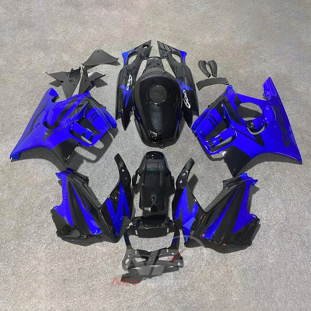 Fairings Kit Fits 1995-1996 HONDA CBR600 F3 - ABS Plastic - Gray | NiceFairings - paint design NO.5 option image