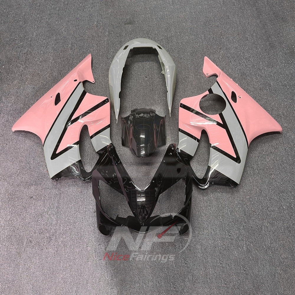 Fairings Kit Fits 2004-2007 HONDA CBR600 F4i - ABS Plastic - Pink Gray | NiceFairings - main product image