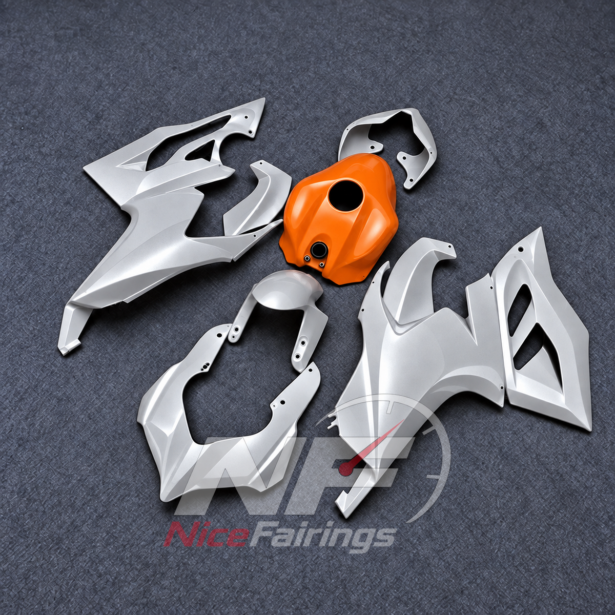 ABS Plastic Cowling Kit Fits DUCATI Panigale V2 2020-2022 - Painted | NiceFairings - side angle image