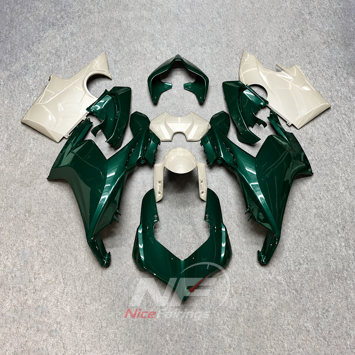 ABS Body Panel Kit Fits DUCATI Panigale V4 V4S 2018-2019 - Painted | NiceFairings - paint design NO.5 option image