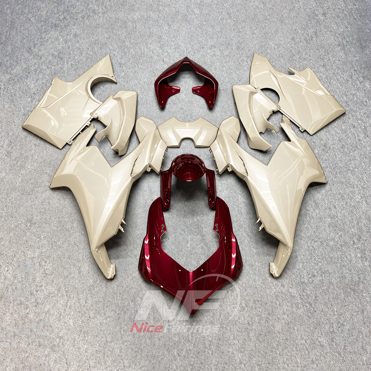 Injection-Molded Bodywork Set Fits DUCATI Panigale V4 V4S 2018-2019 - Painted | NiceFairings - paint design NO.6 option image